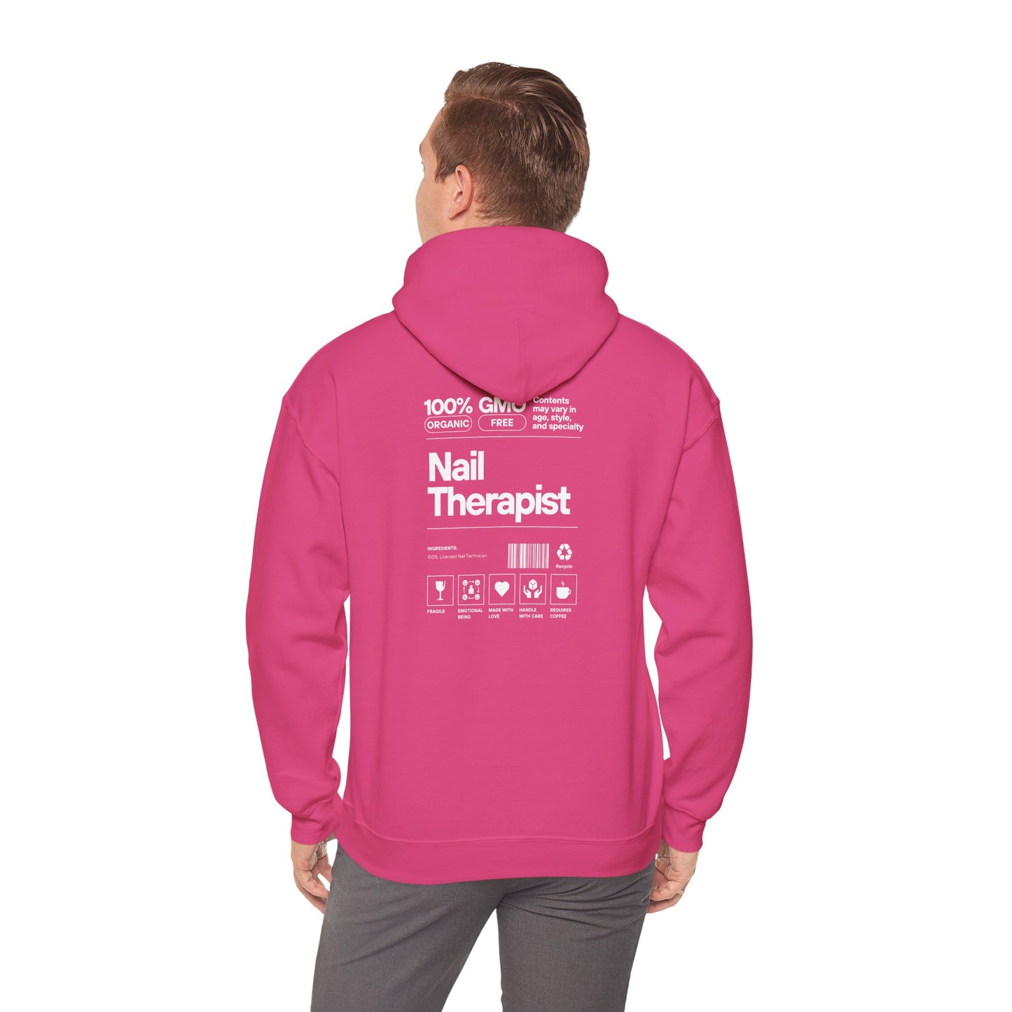 100% Nail Therapist- Unisex Hoodie