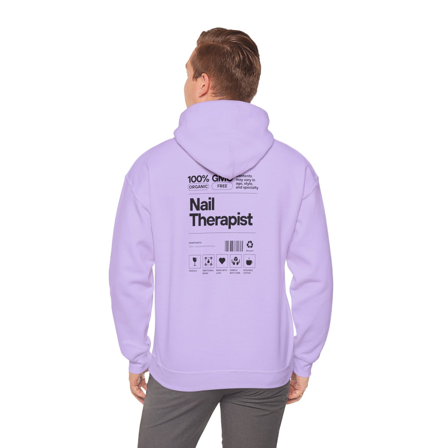 100% Nail Therapist- Unisex Hoodie