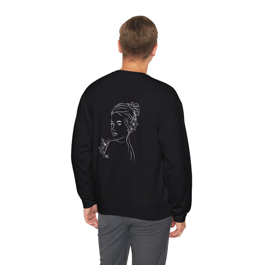 Line Drawing Graphic- Unisex Crewneck