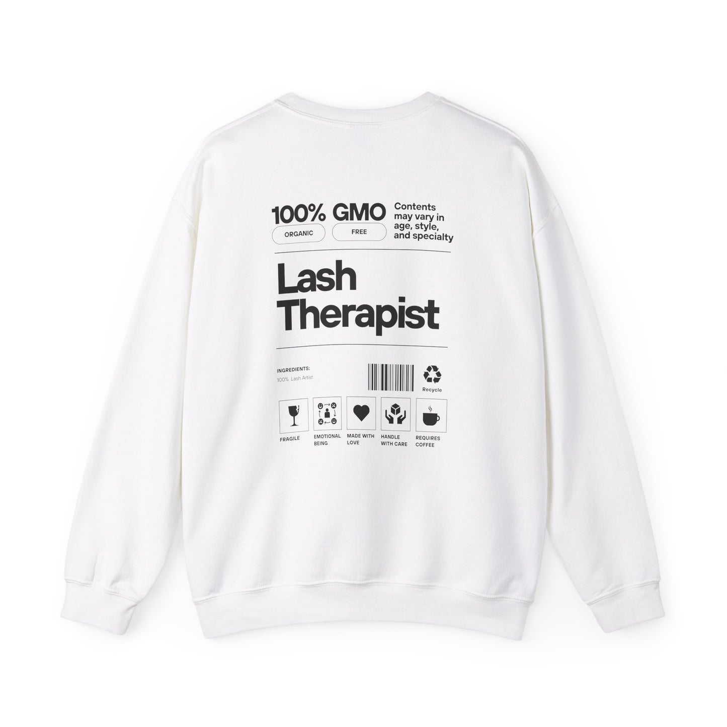 100% Lash Therapist- Unisex Crewneck