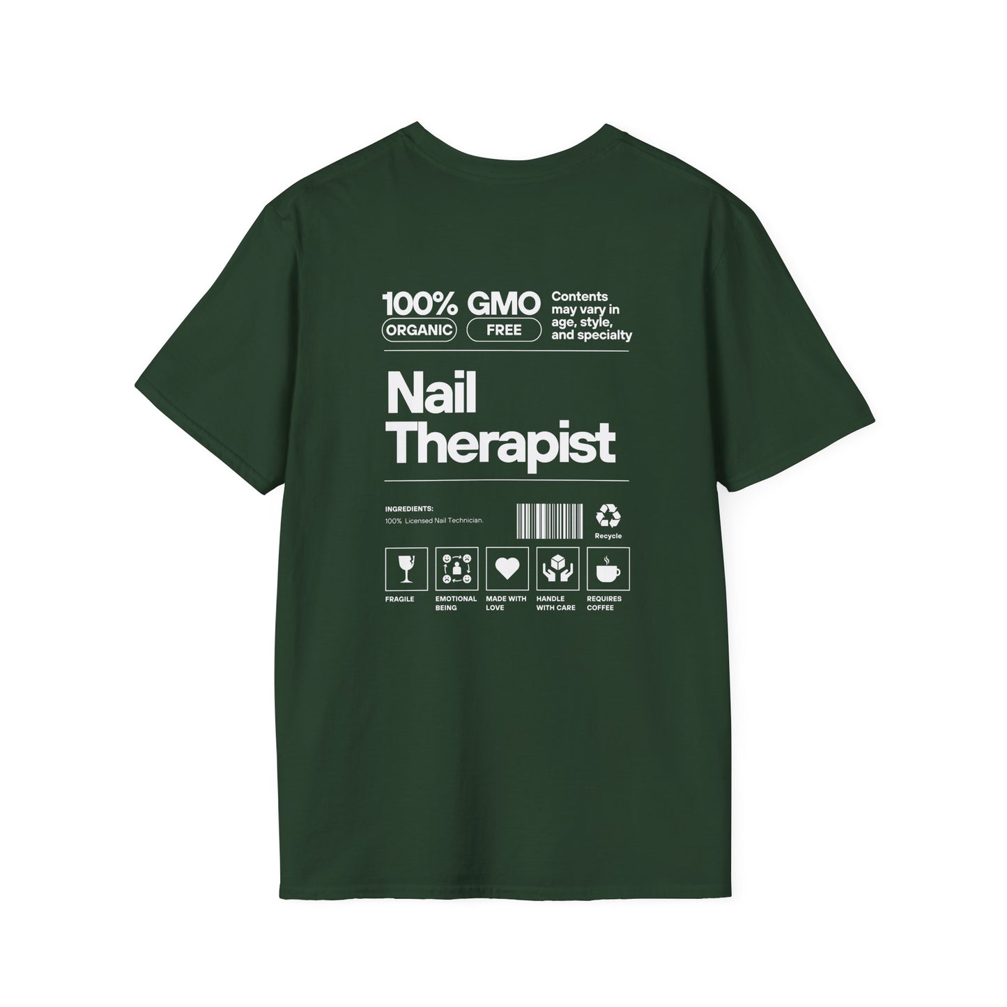 100% Nail Therapist- Unisex Tee