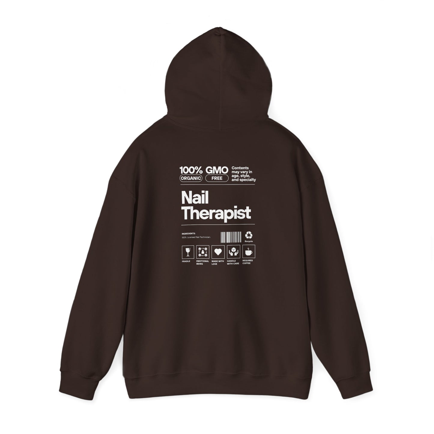 100% Nail Therapist- Unisex Hoodie