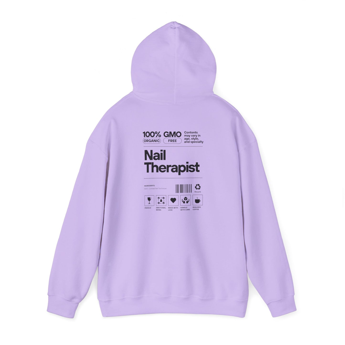 100% Nail Therapist- Unisex Hoodie