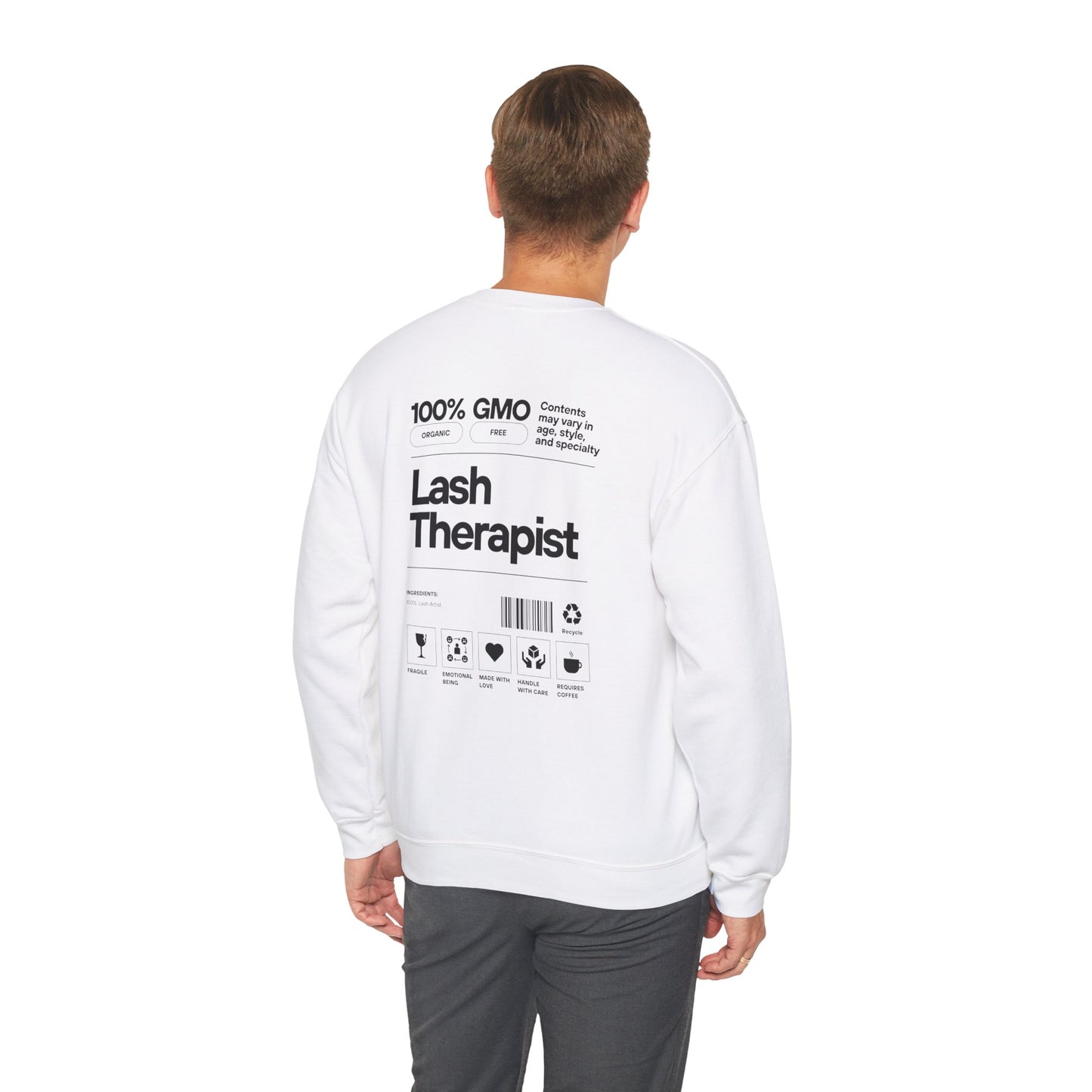 100% Lash Therapist- Unisex Crewneck