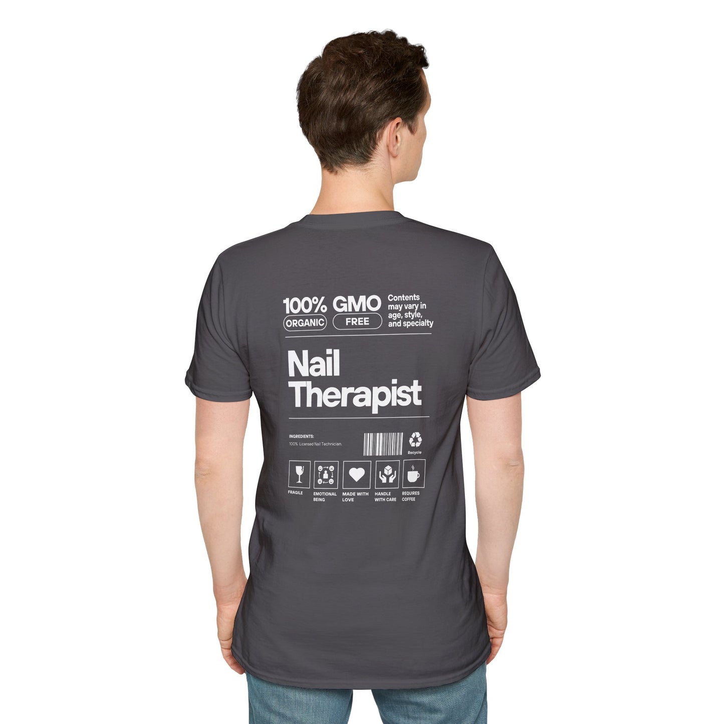 100% Nail Therapist- Unisex Tee