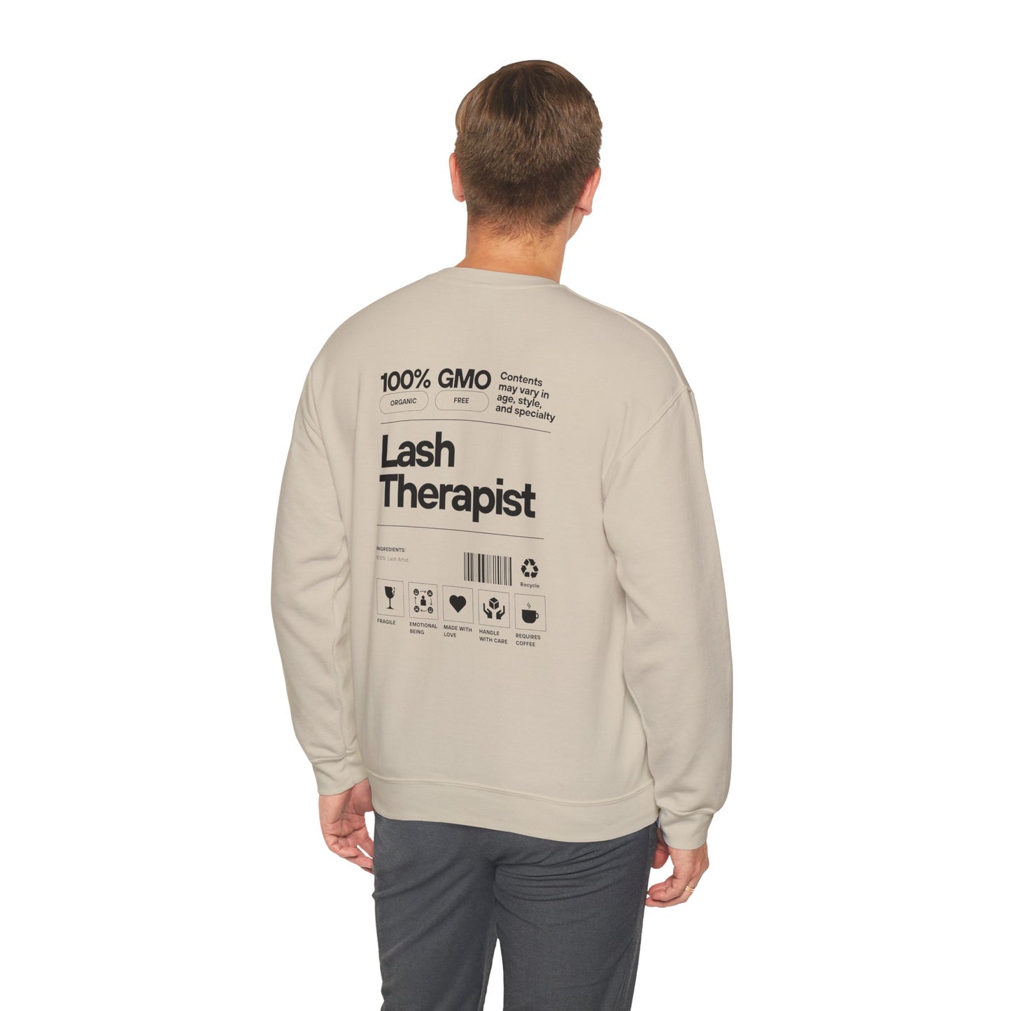 100% Lash Therapist- Unisex Crewneck