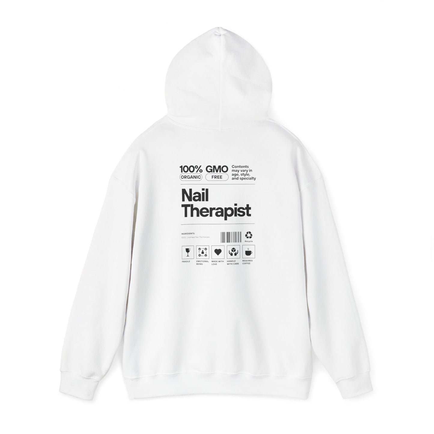 100% Nail Therapist- Unisex Hoodie