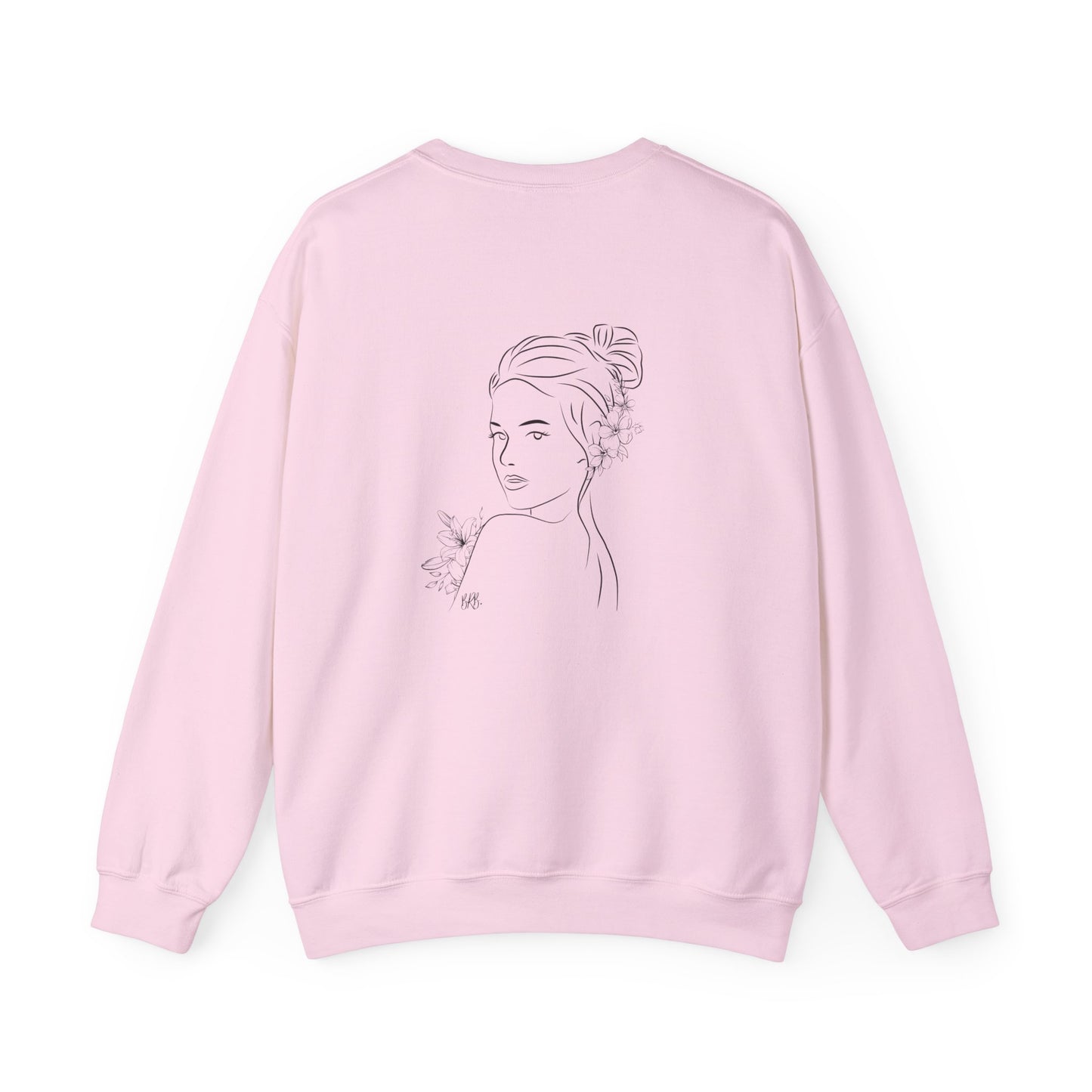 Line Drawing Graphic- Unisex Crewneck