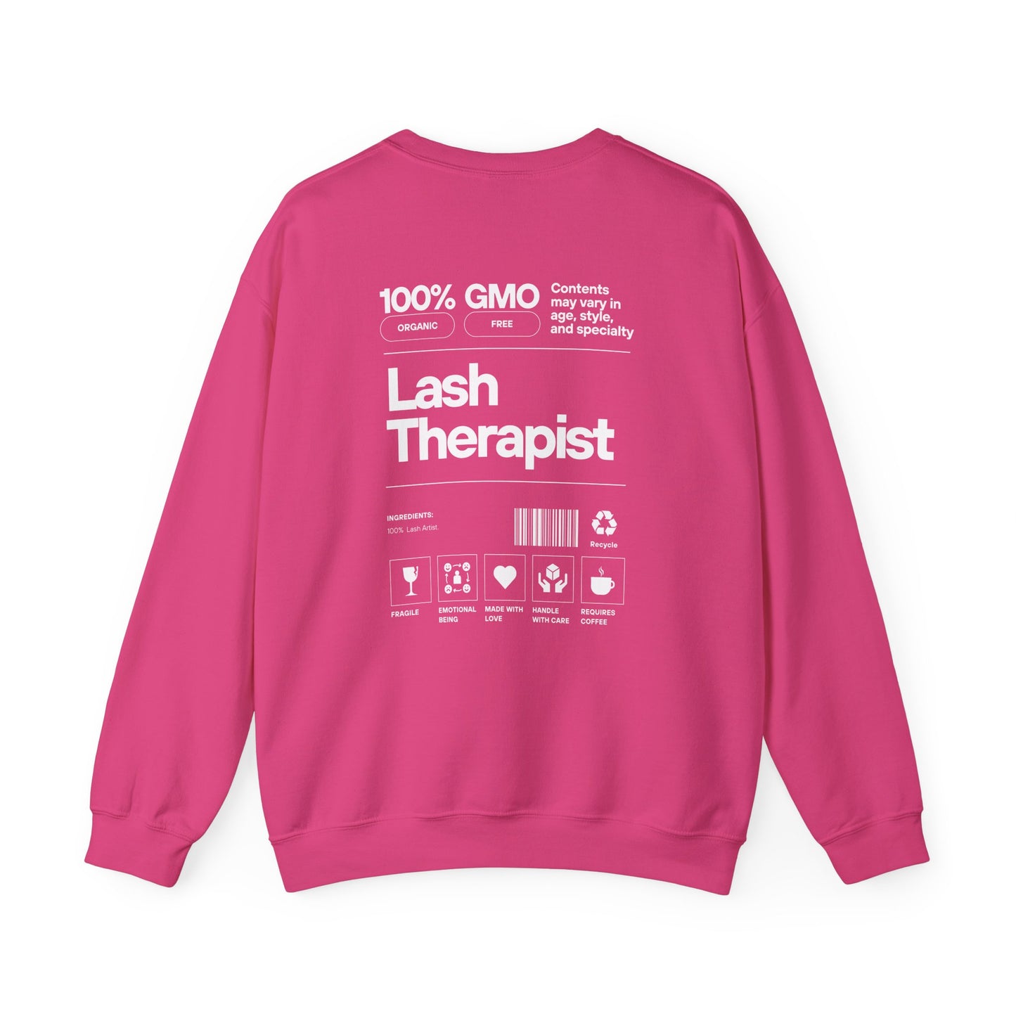 100% Lash Therapist- Unisex Crewneck