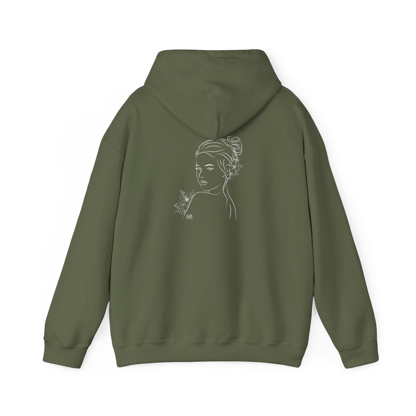 Line Drawing Graphic- Unisex Hoodie