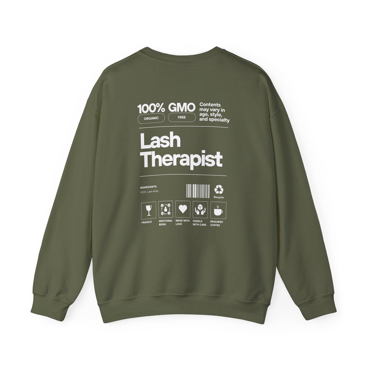 100% Lash Therapist- Unisex Crewneck