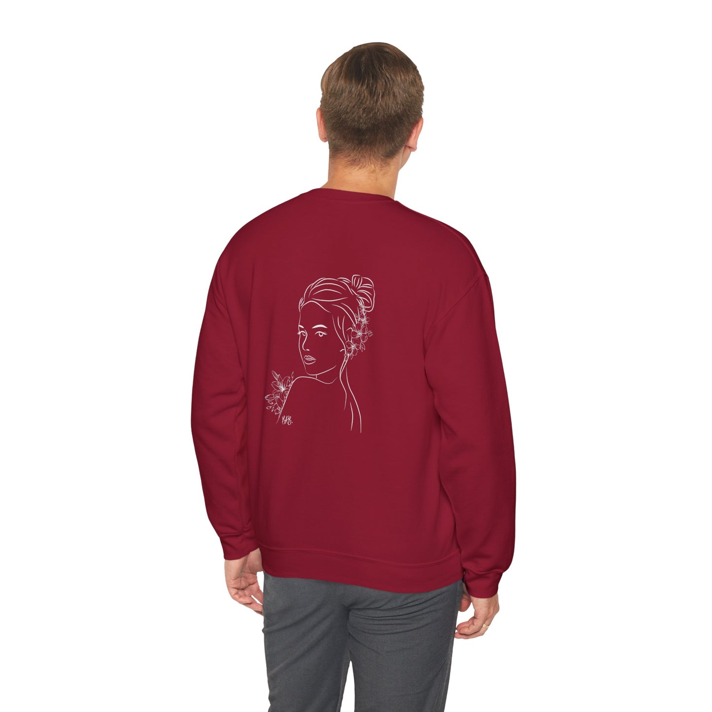 Line Drawing Graphic- Unisex Crewneck