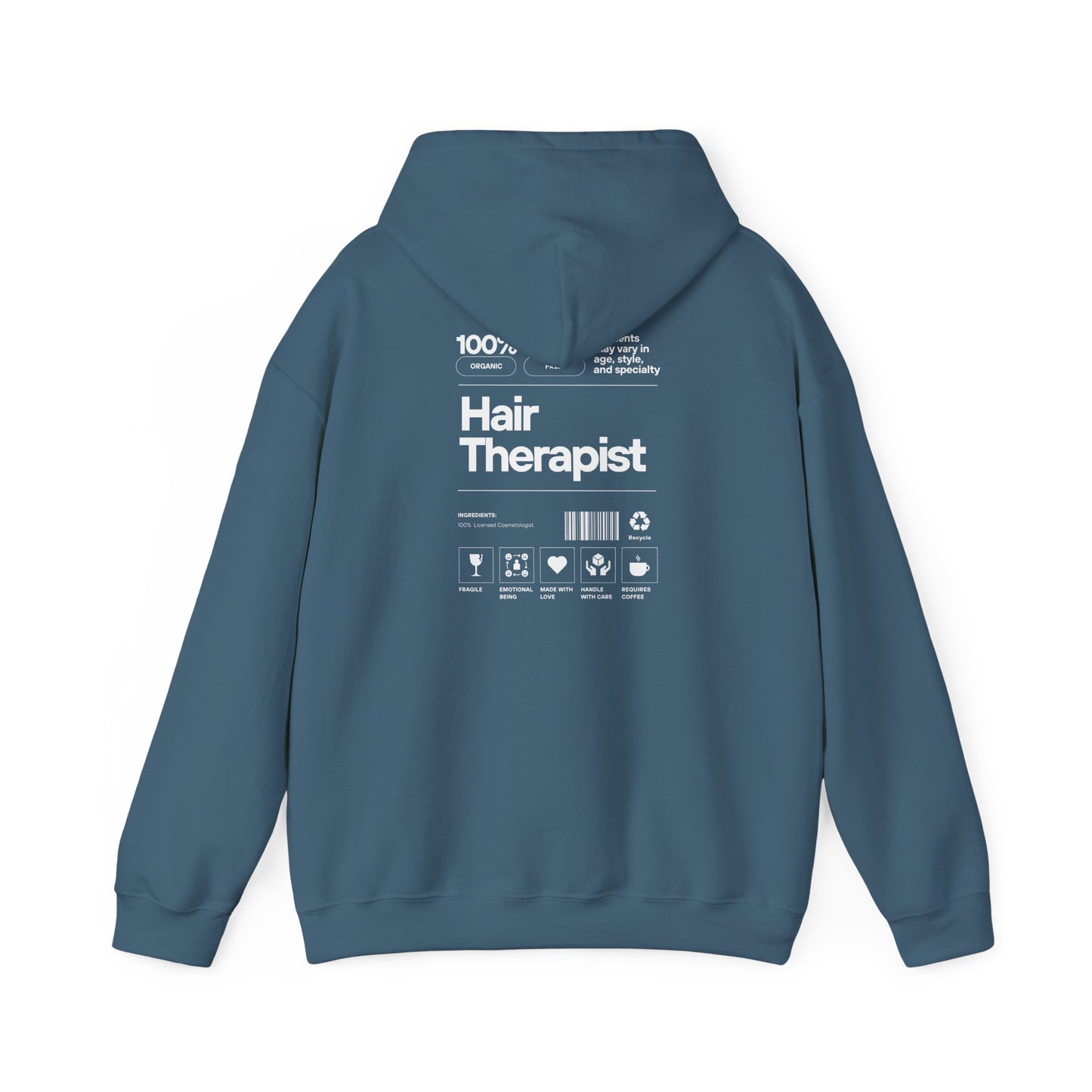 100% Hair Therapist- Unisex Hoodie