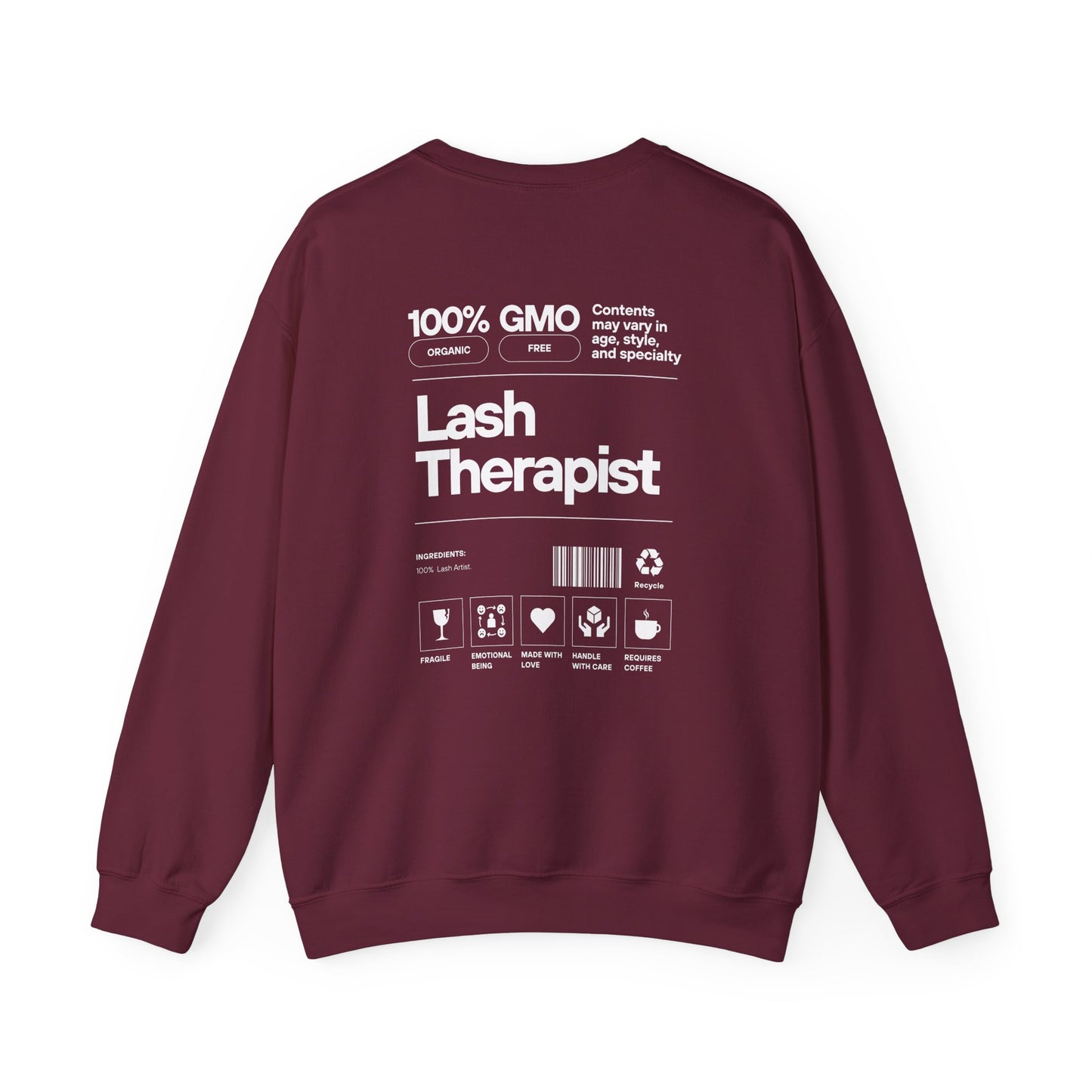 100% Lash Therapist- Unisex Crewneck