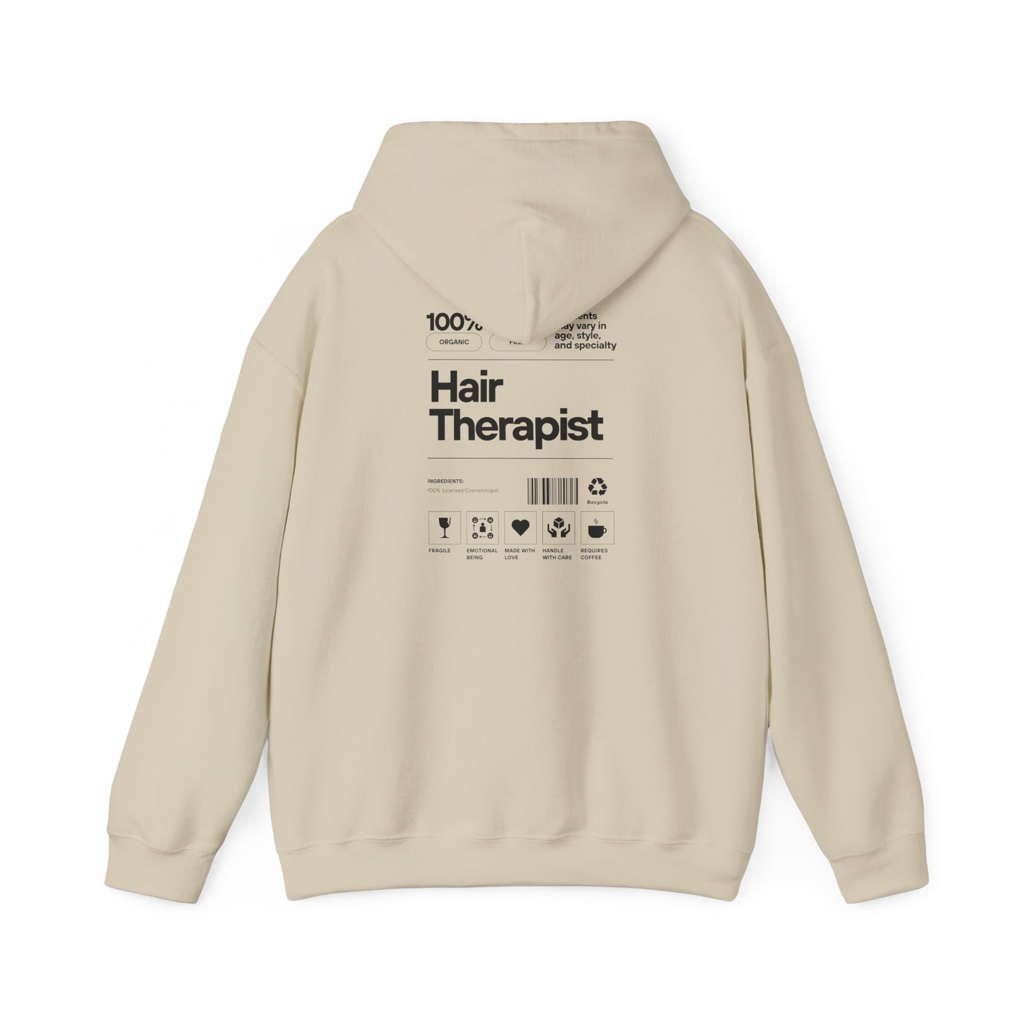 100% Hair Therapist- Unisex Hoodie