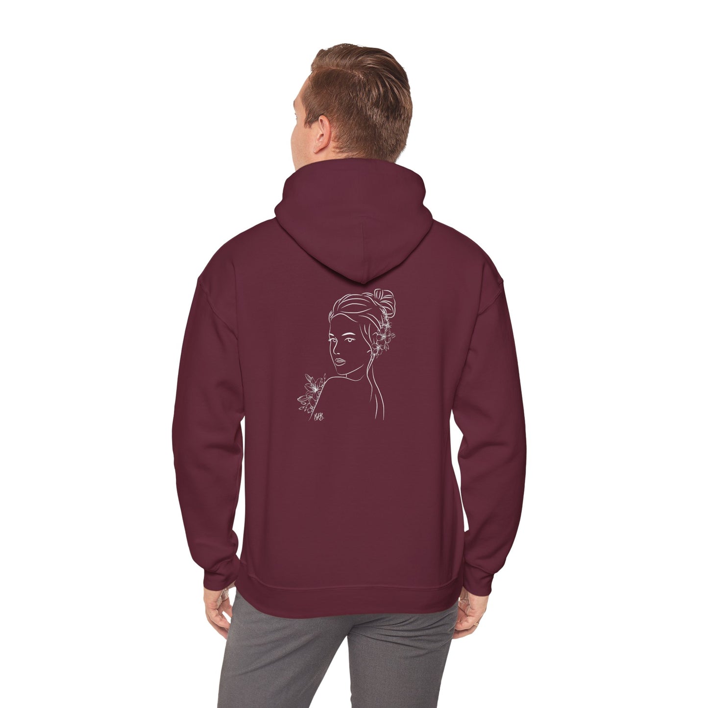 Line Drawing Graphic- Unisex Hoodie