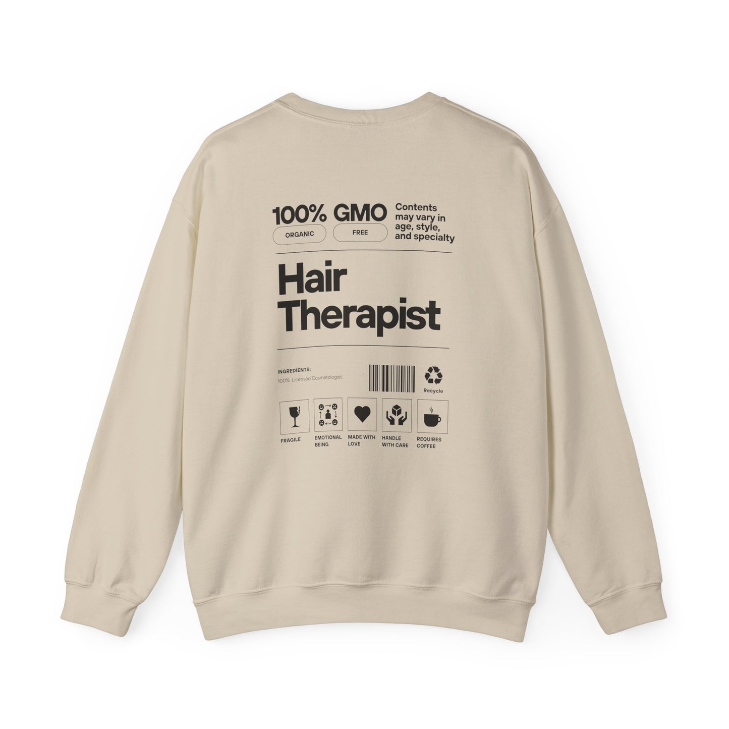 100% Hair Therapist- Unisex Crewneck