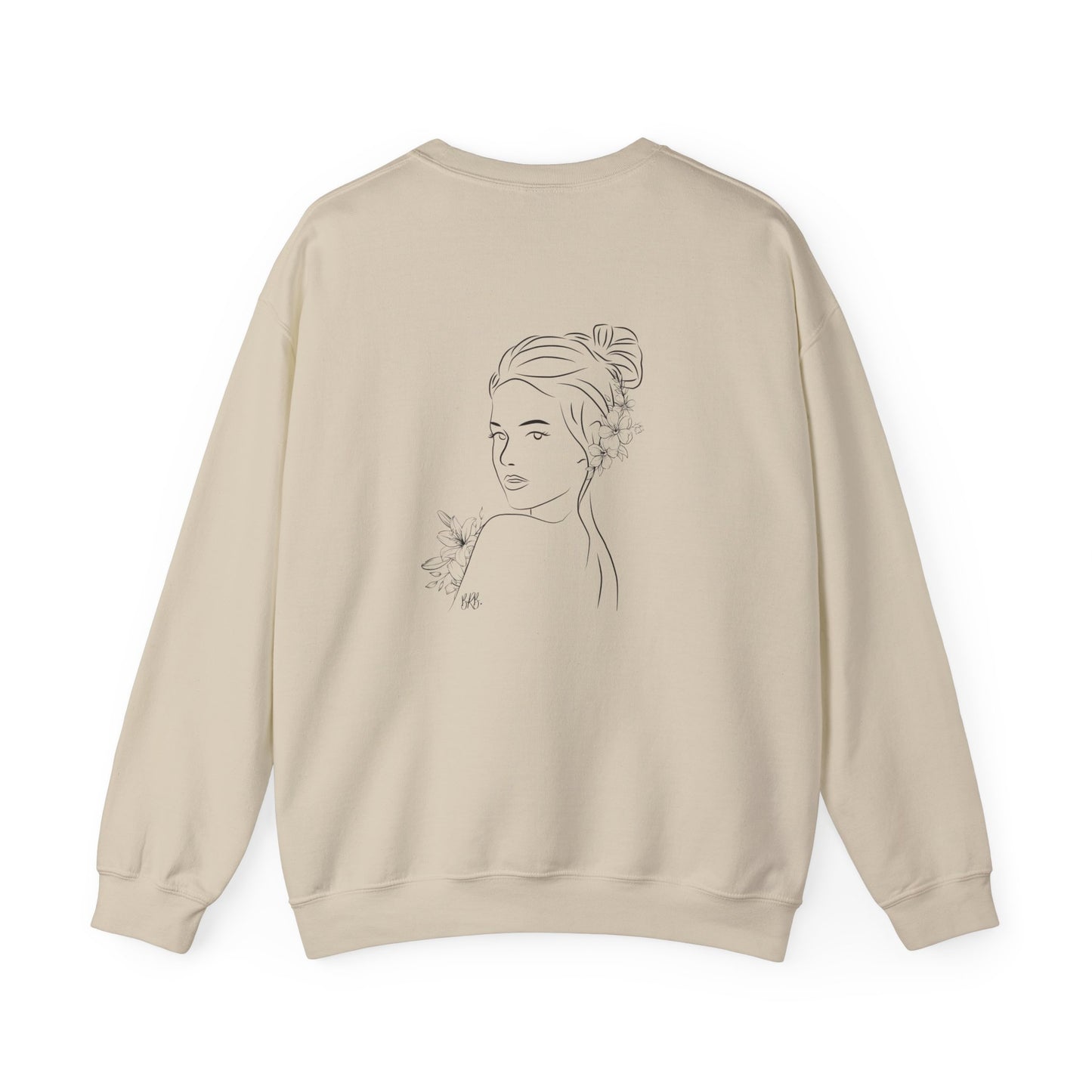 Line Drawing Graphic- Unisex Crewneck