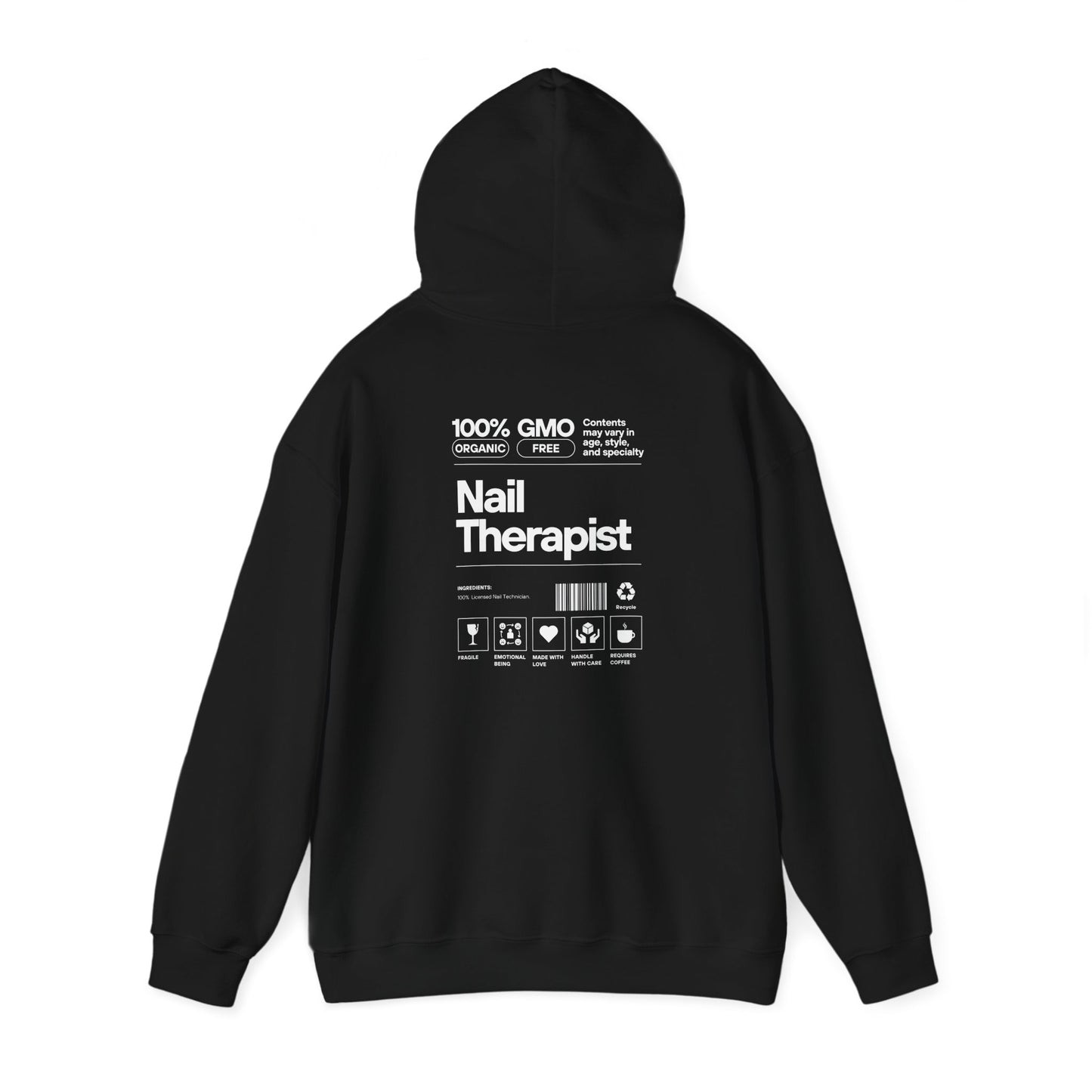 100% Nail Therapist- Unisex Hoodie