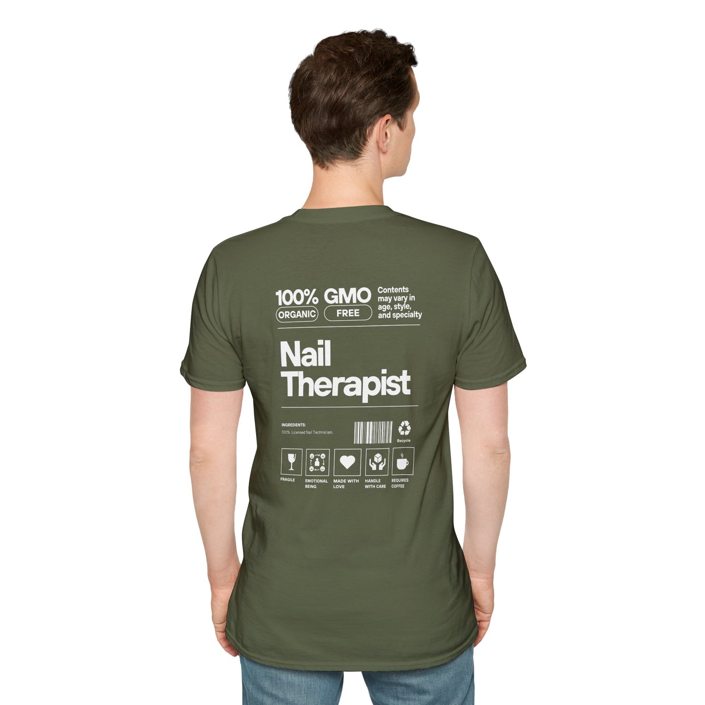 100% Nail Therapist- Unisex Tee