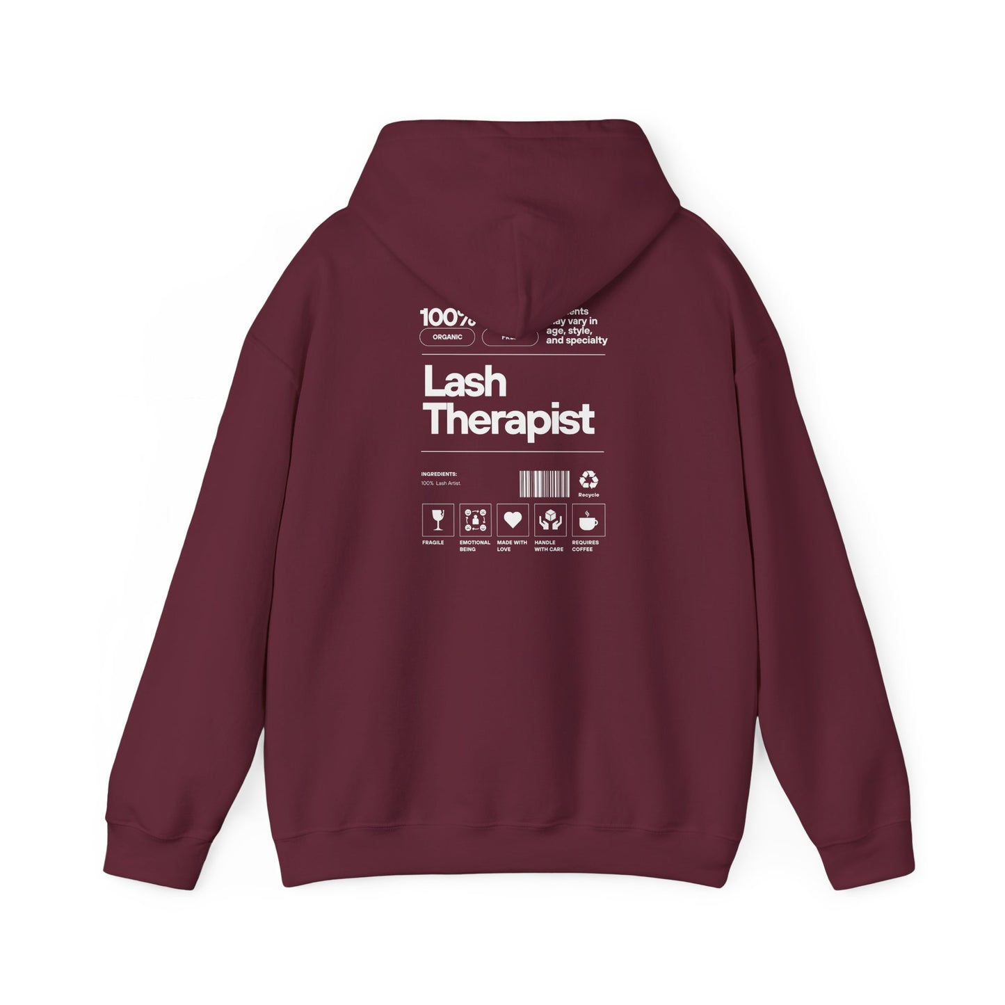 100% Lash Therapist- Unisex Hoodie