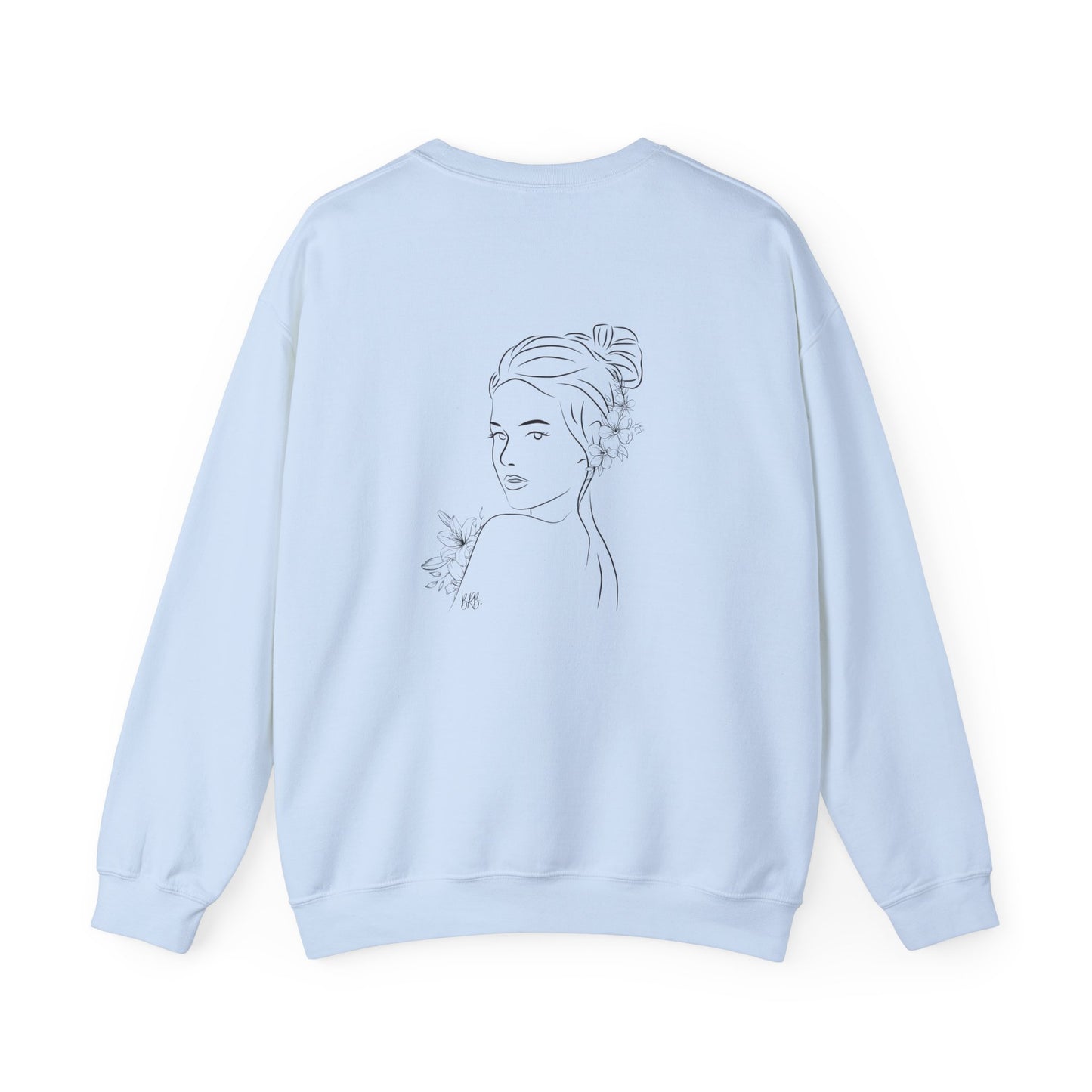 Line Drawing Graphic- Unisex Crewneck