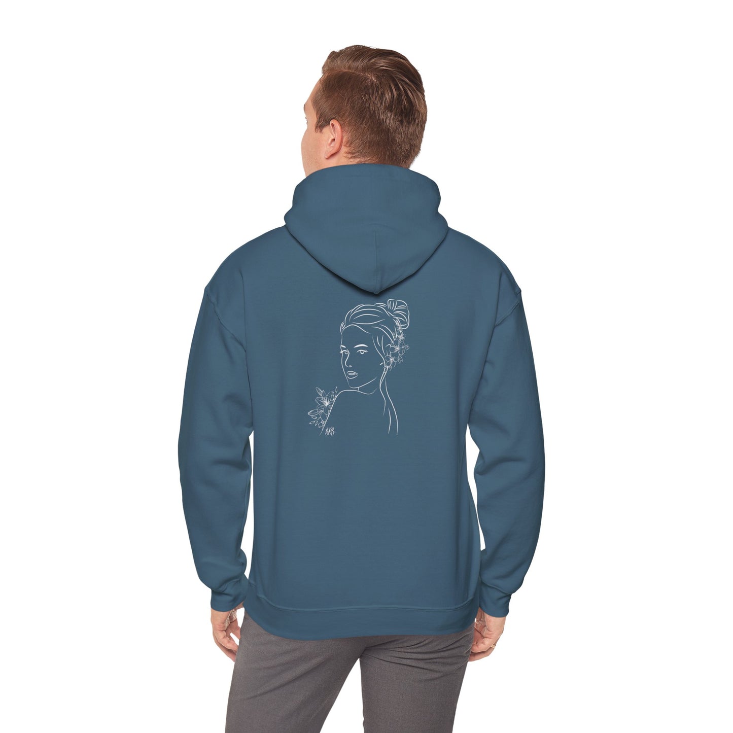 Line Drawing Graphic- Unisex Hoodie