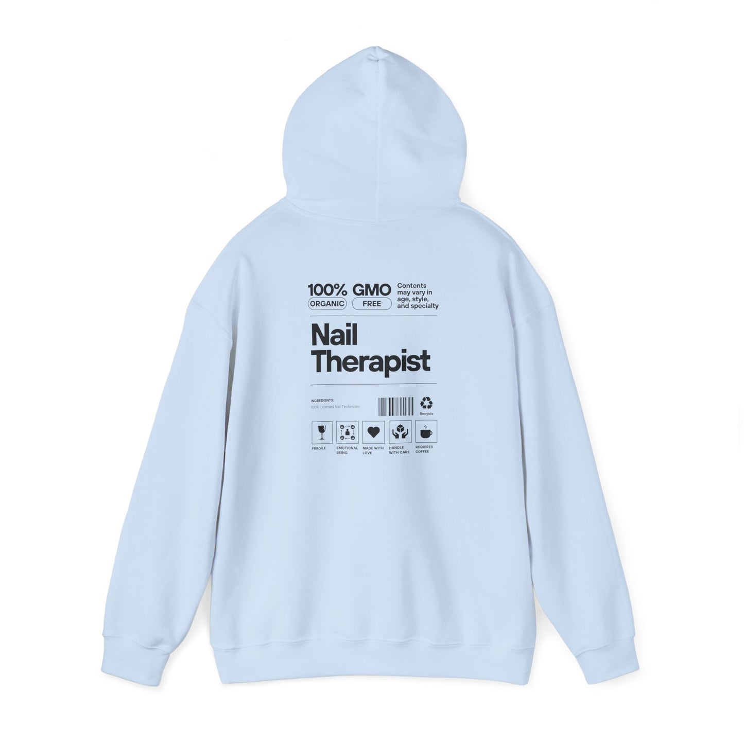 100% Nail Therapist- Unisex Hoodie