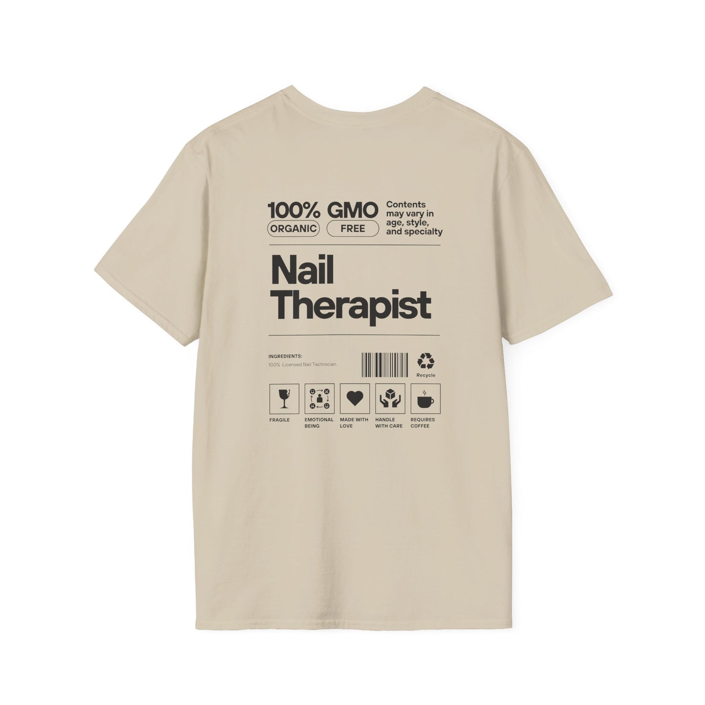 100% Nail Therapist- Unisex Tee