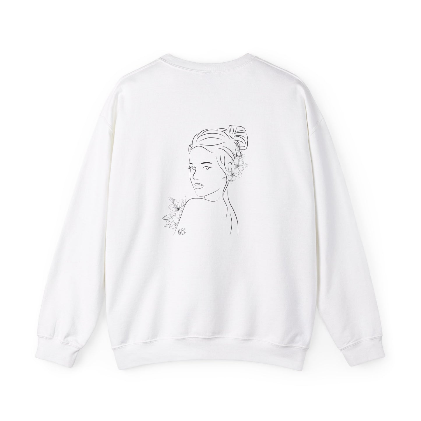 Line Drawing Graphic- Unisex Crewneck