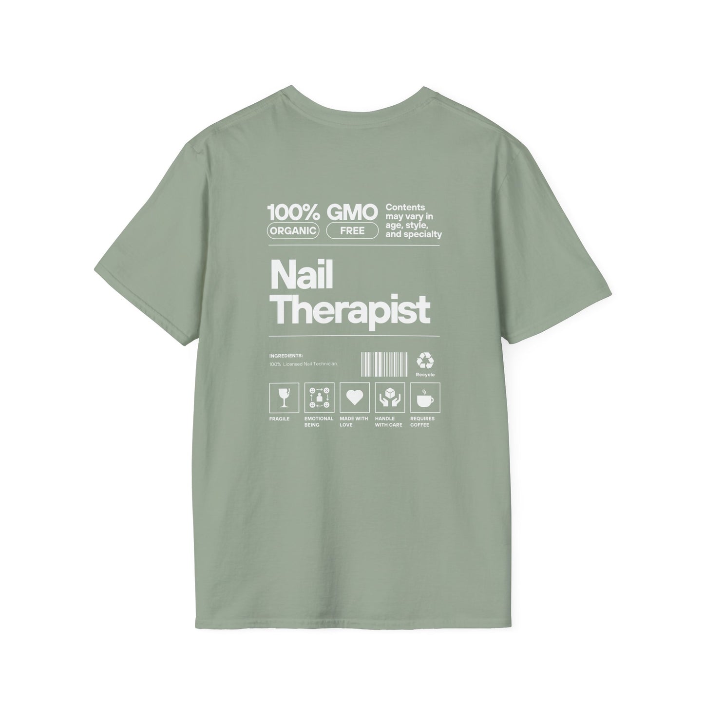 100% Nail Therapist- Unisex Tee