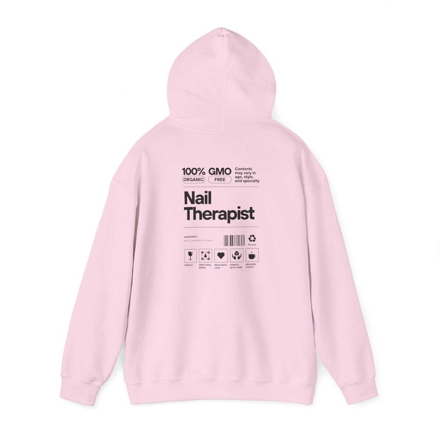 100% Nail Therapist- Unisex Hoodie