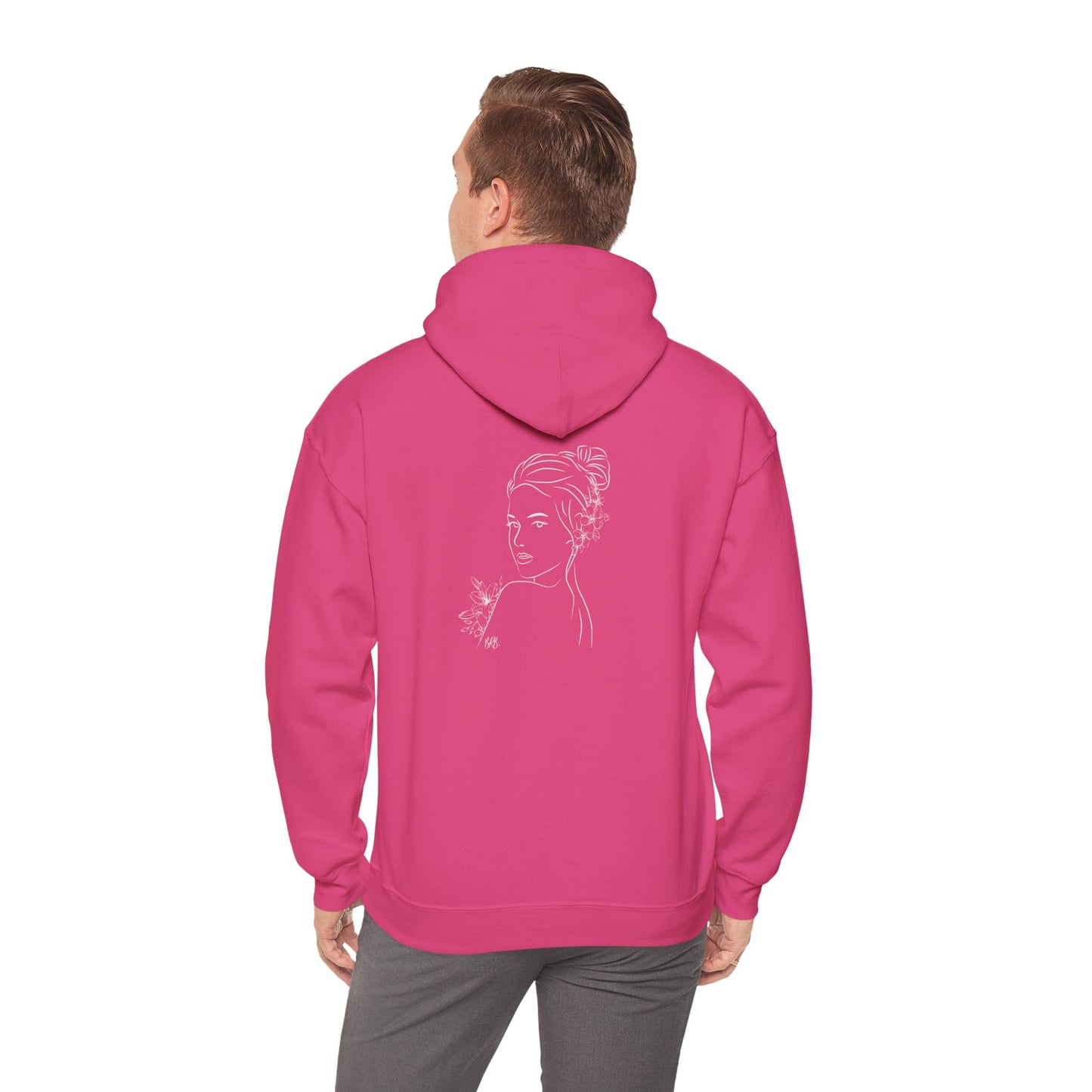 Line Drawing Graphic- Unisex Hoodie