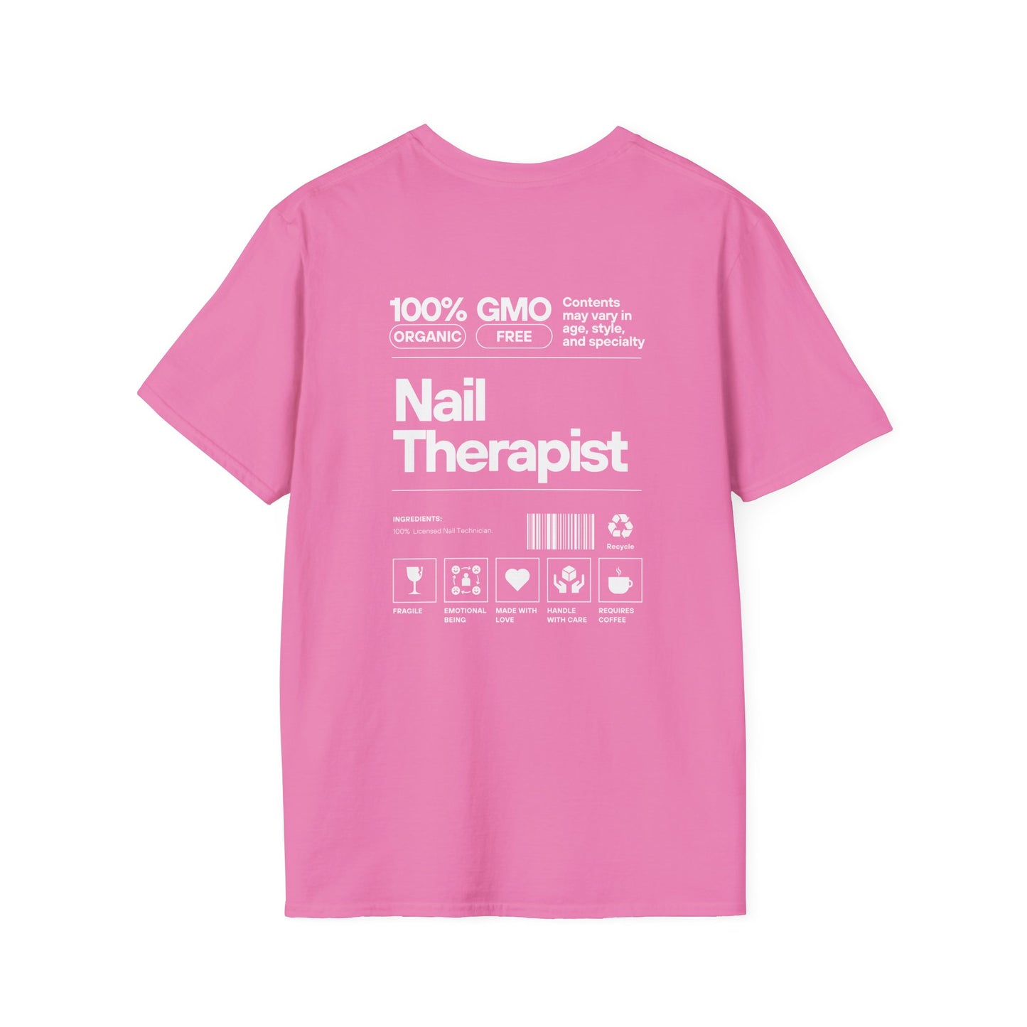 100% Nail Therapist- Unisex Tee