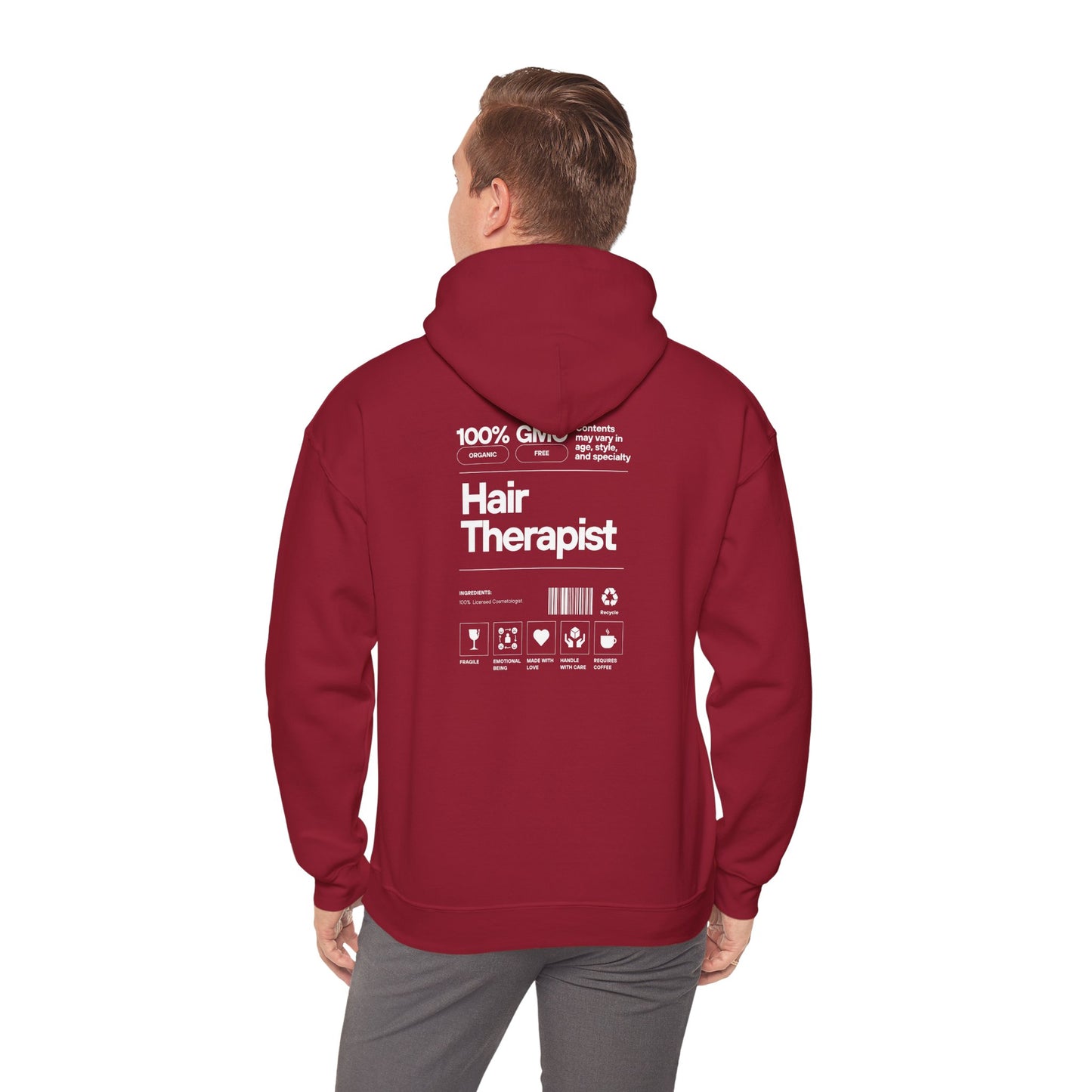 100% Hair Therapist- Unisex Hoodie