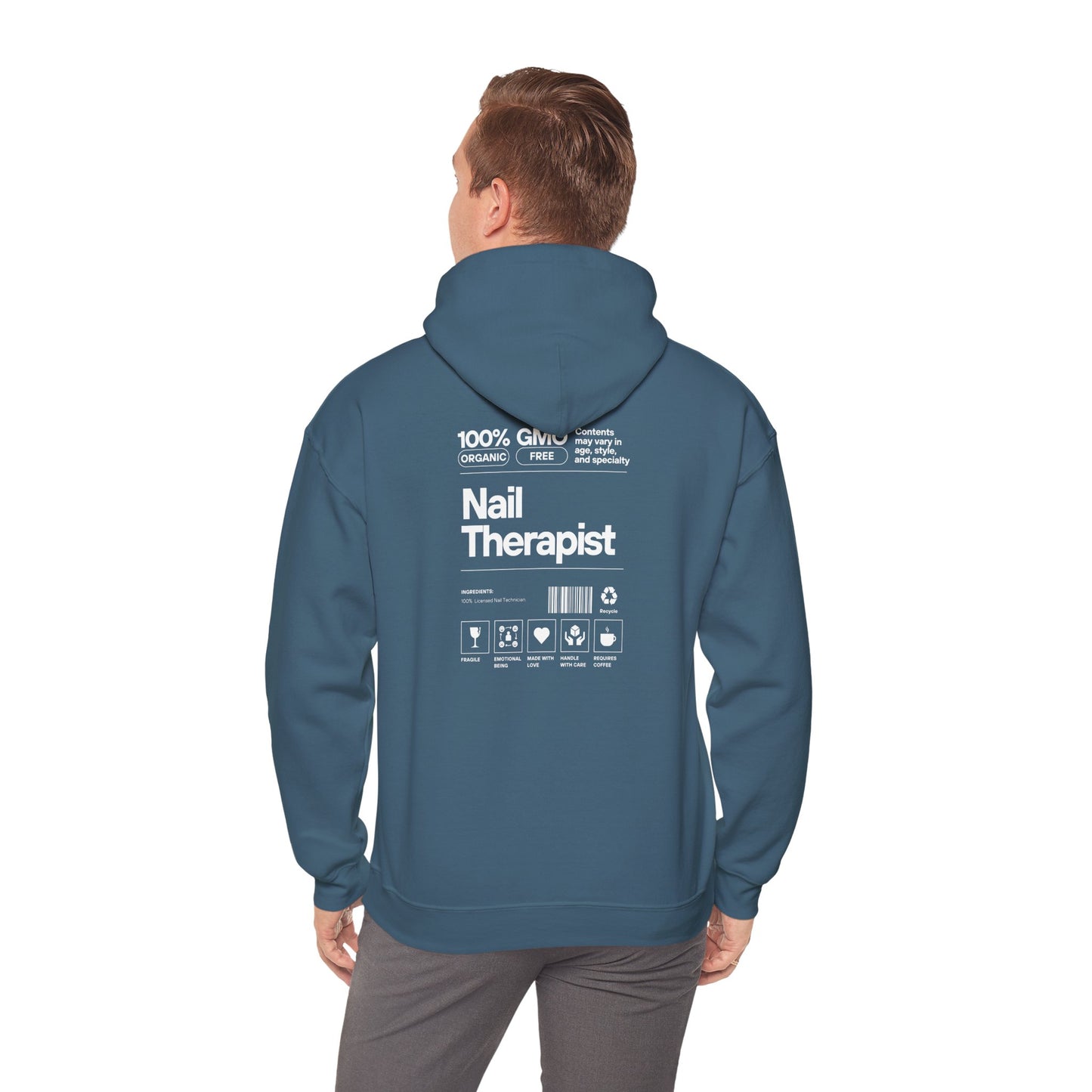 100% Nail Therapist- Unisex Hoodie