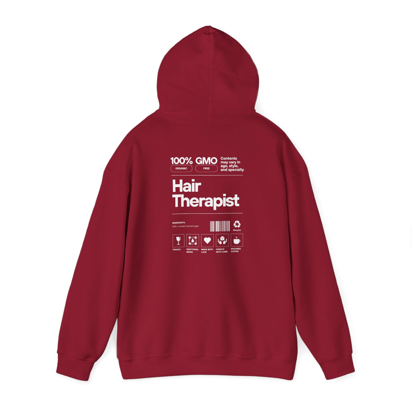 100% Hair Therapist- Unisex Hoodie