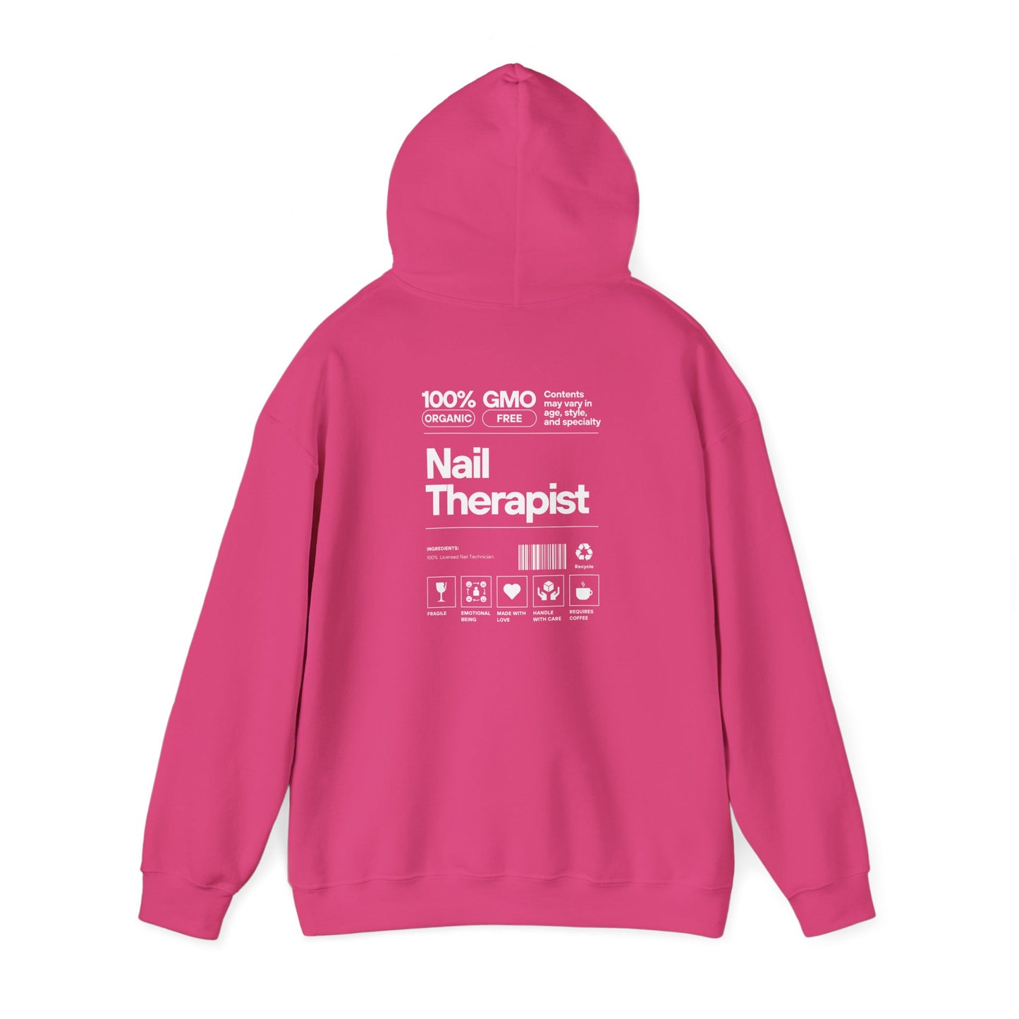 100% Nail Therapist- Unisex Hoodie